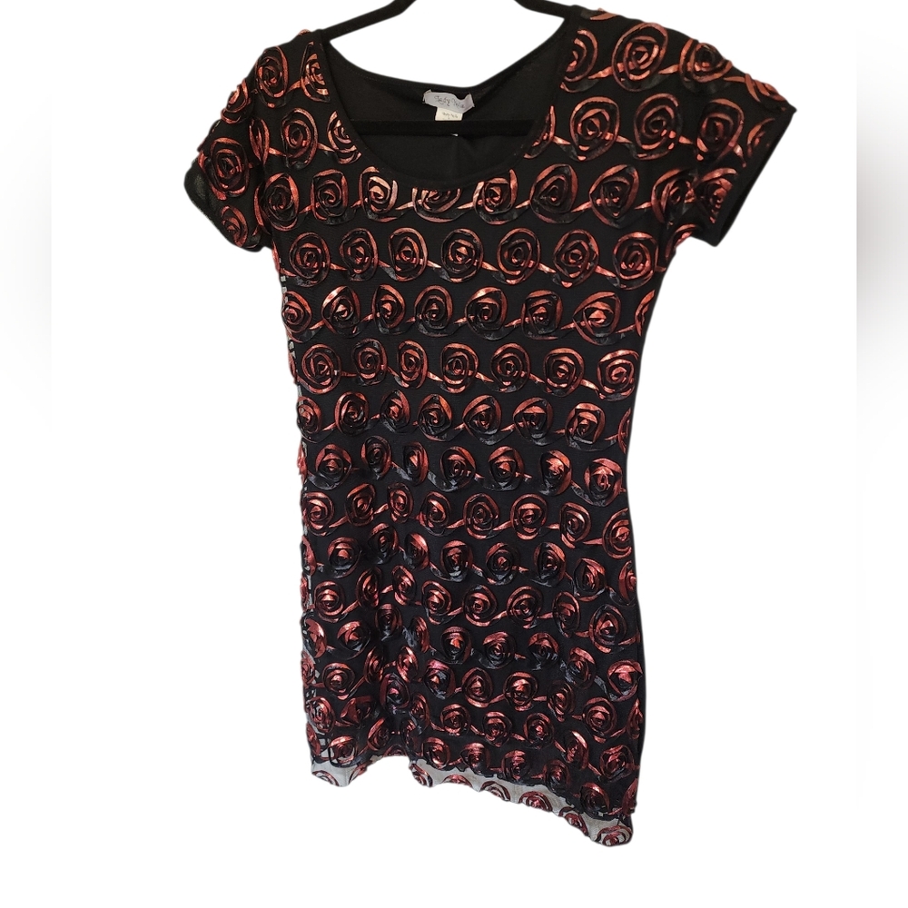 Lady Noiz sz M medium rosette gothic rose dress